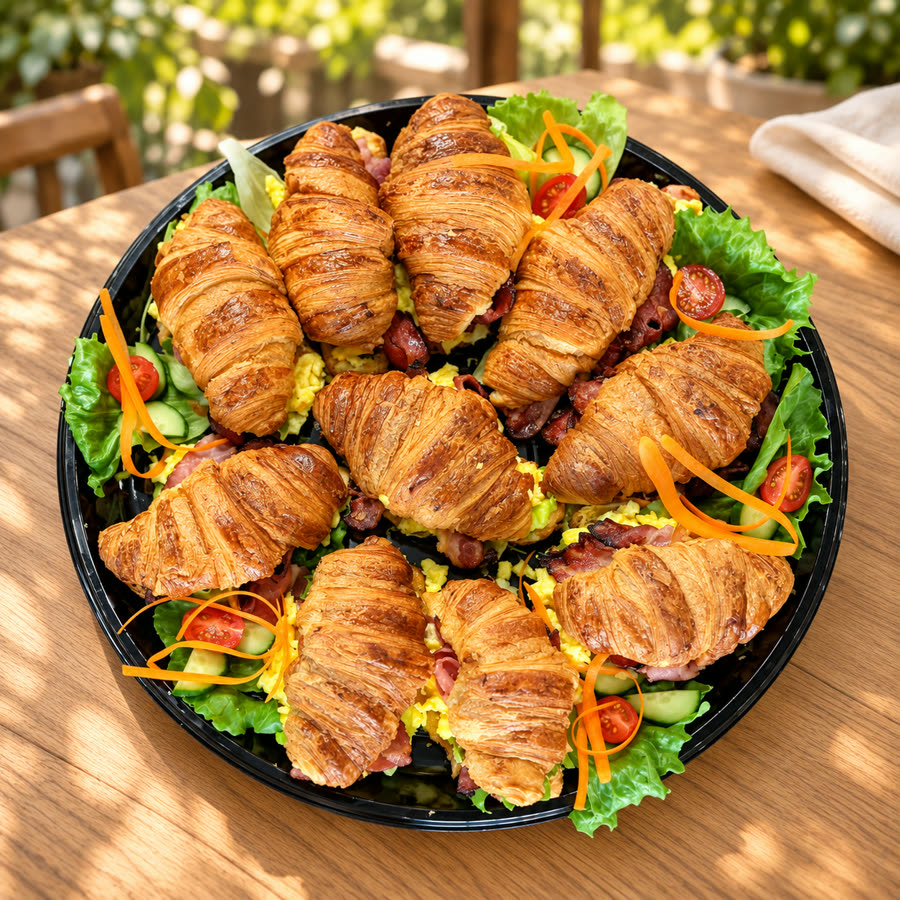 Filled Croissant Platter