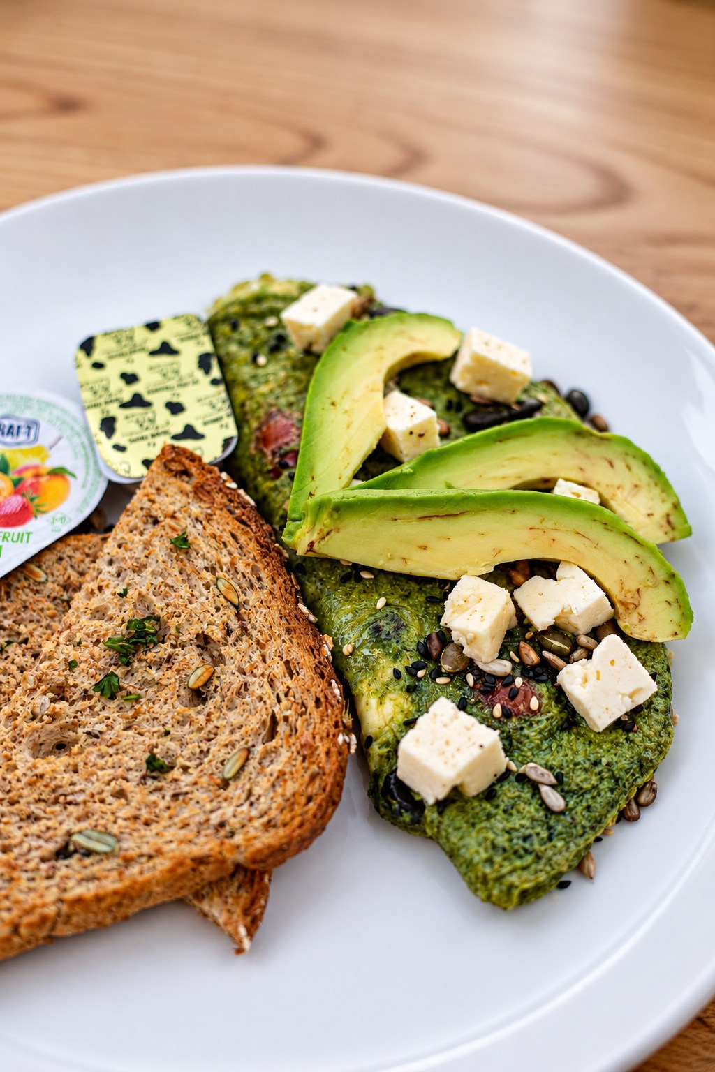 Signature Green Omelette at Olivia&rsquo;s Kitchen, Windhoek